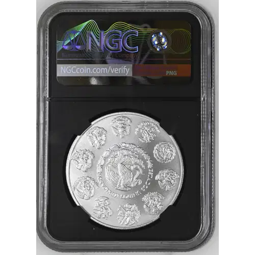 2024Mo - 1 Onza Libertad Silver Coin - Mexico - NGC MS70 (S14-B19)